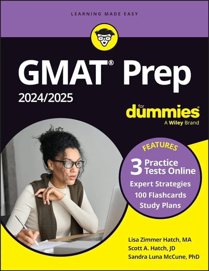 GMAT Prep 2024/2025 For Dummies (GMAT Focus Edition)