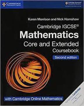 Cambridge IGCSE Mathematics Core and Extended Coursebook