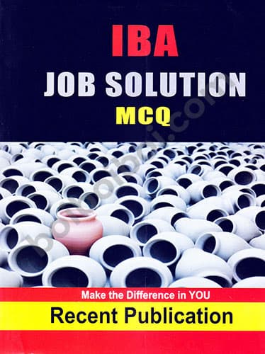 IBA Job Solution MCQ