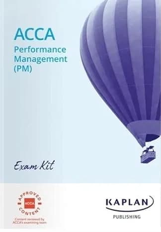 Performance Management-Exam Kit (Kaplan) (2024-2025)