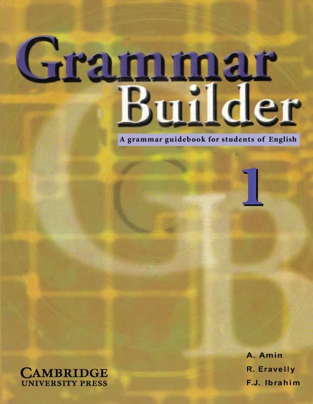 Grammar Builder Level 1 color