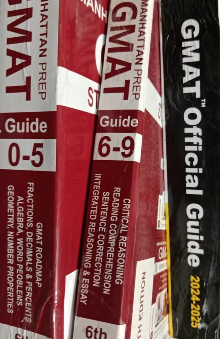 GMAT ( Bundle 2 ) : Manhattan GMAT 0-9 and Official Guide Focus Edition 2023-2024