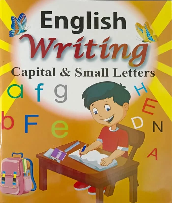 English writing Capital & Small Letters