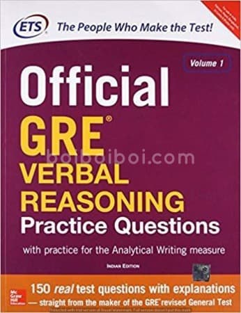Official GRE Verbal Reasoning Practice Questions (ETS)