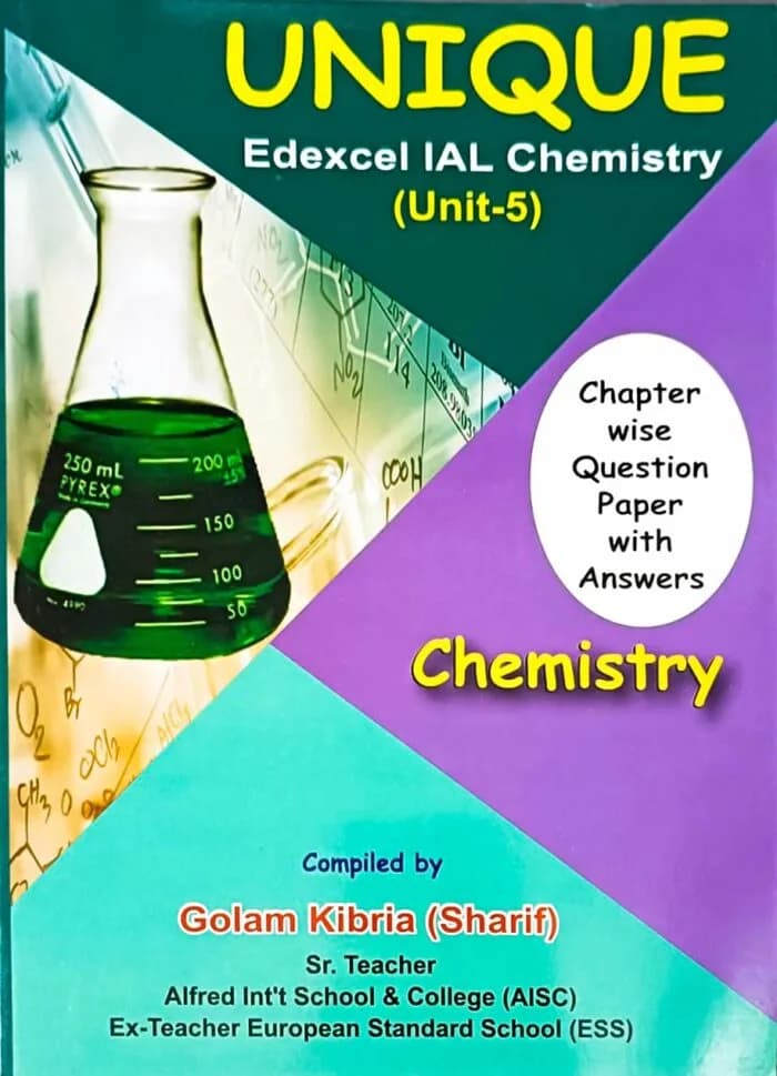 UNIQUE Edexcel IAL Chemistry ( Unit-5 )