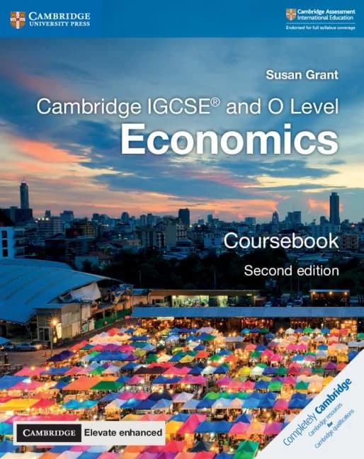 Cambridge IGCSE® and O Level Economics Coursebook ( Glossy Print )