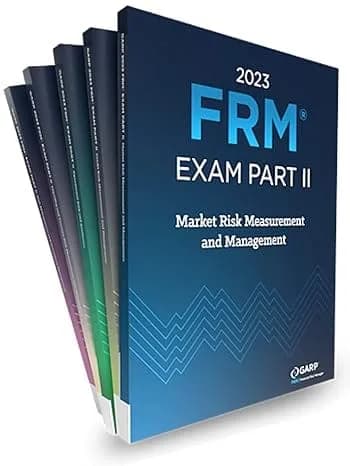 2023 FRM Part 2 – Financial Risk Manager (CORE books Complete set)