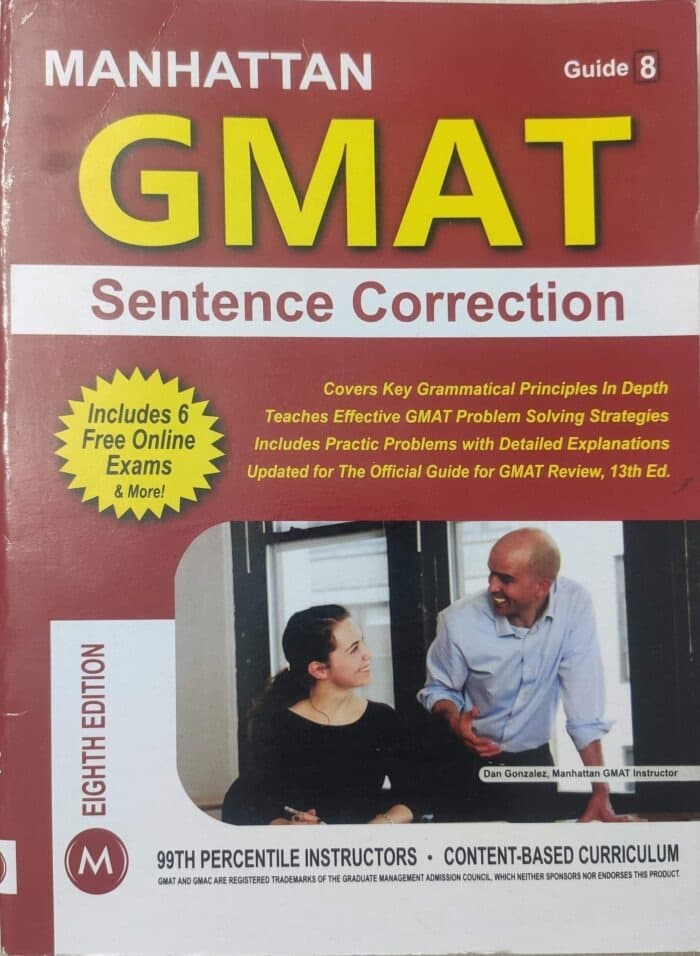 GMAT Sentence Correction (Manhattan Prep GMAT Strategy Guides) ( White Print )