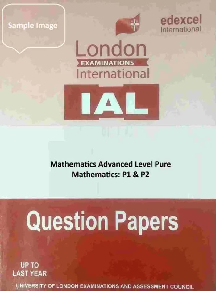 Mathematics Advanced Level Pure Mathematics: P1 & P2