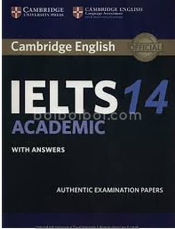 Cambridge IELTS Academic 14 with Answers