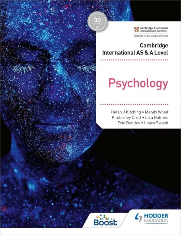 Cambridge International AS / A Level Psychology: Hodder Education ( Offset Print )