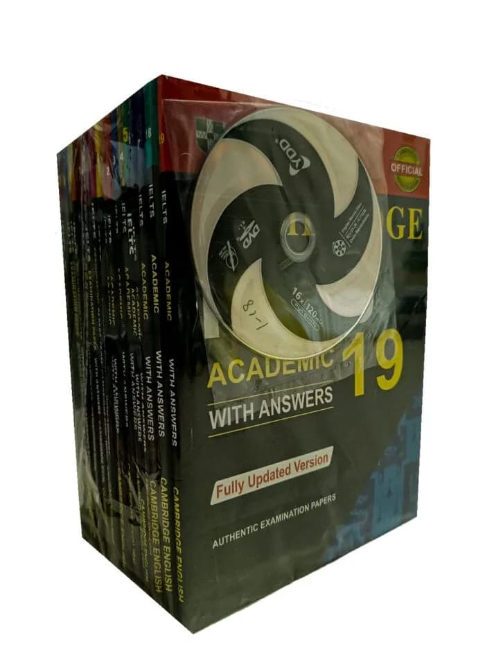Cambridge IELTS Academic (1-19) With DVD White Print