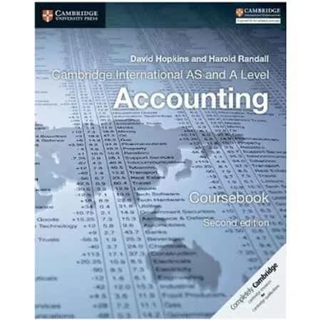 Cambridge International AS & A Level Accounting Coursebook with Digital Access (2 Years)