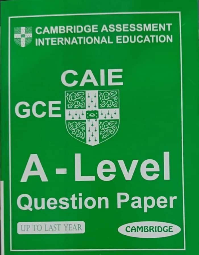 Chemistry Paper 2 AS Level Structured Questions