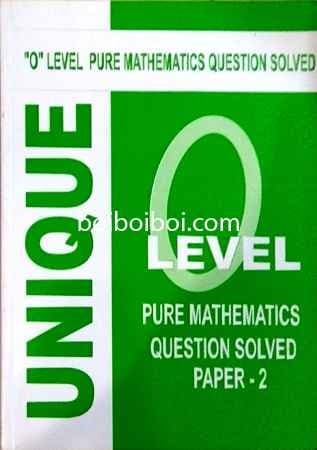 Pure Math P2 Question Worked Solution(10 years) for Edexcel O Level by Unique Coaching