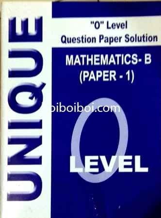 Yearly P1 Math B Solution for Edexcel O Level by Unique Coaching