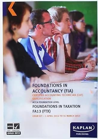 FTX Foundations in Taxation – Exam Kit