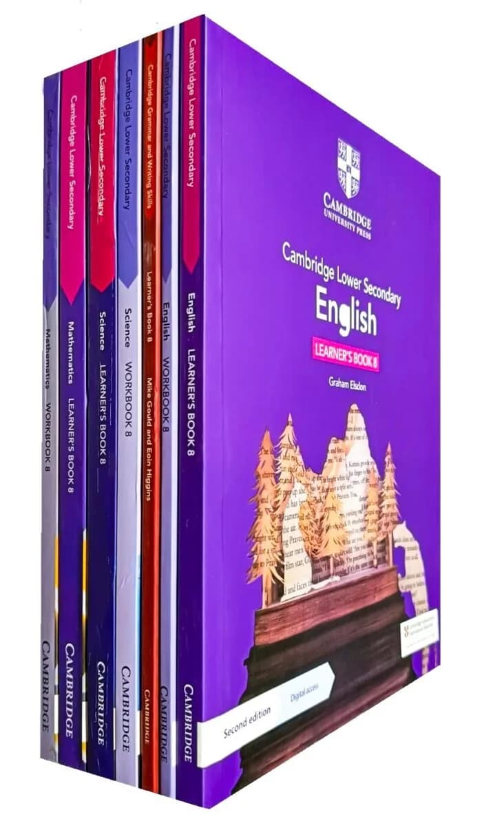 Cambridge Grade 7 Book 8 Set Of Seven Books