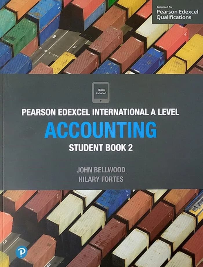 Pearson Edexcel International A2 Level Accounting Student Book 2