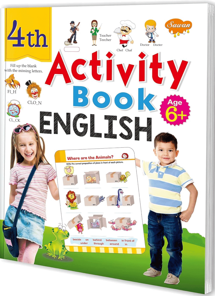 4th Activity Book English 6+