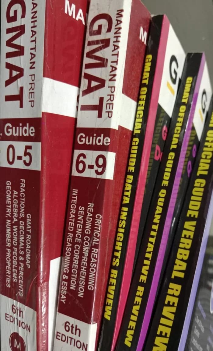 GMAT ( Bundle 1 ) : Manhattan GMAT 0-9 and Official Guide Focus Edition 2023-2024 – Verbal Review, Data Insights & Quantitative Review