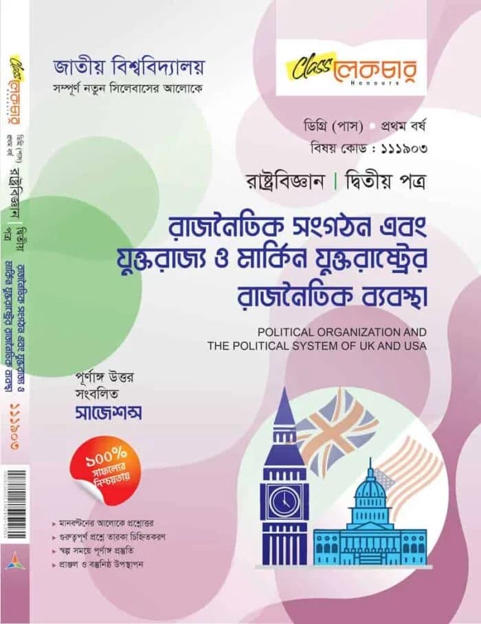 রাজনৈতিক সংগঠন এবং যুক্তরাজ্য ও মার্কিন যুক্তরাষ্ট্রের রাজনৈতিক ব্যবস্থা