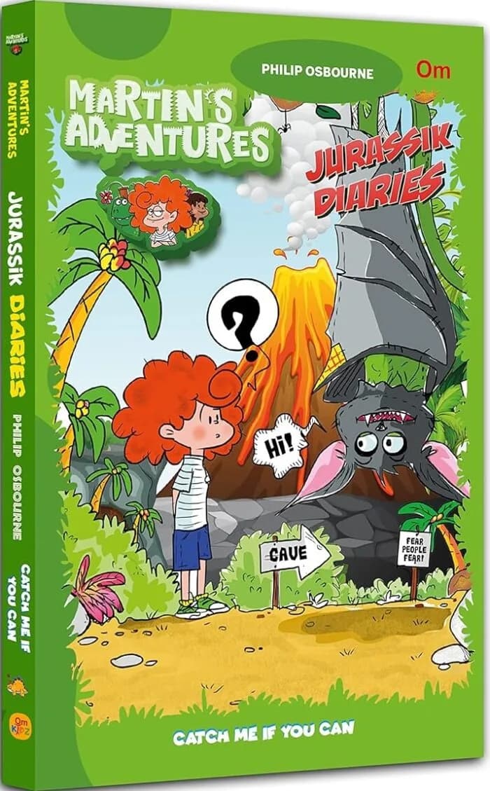 Martin’s Adventures: Jurassik Diaries – Catch Me If You Can – Graphic novel for kids