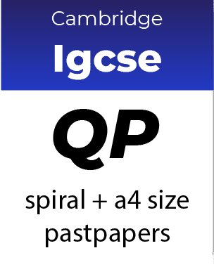 IGCSE Pastpaper Cambridge Qp