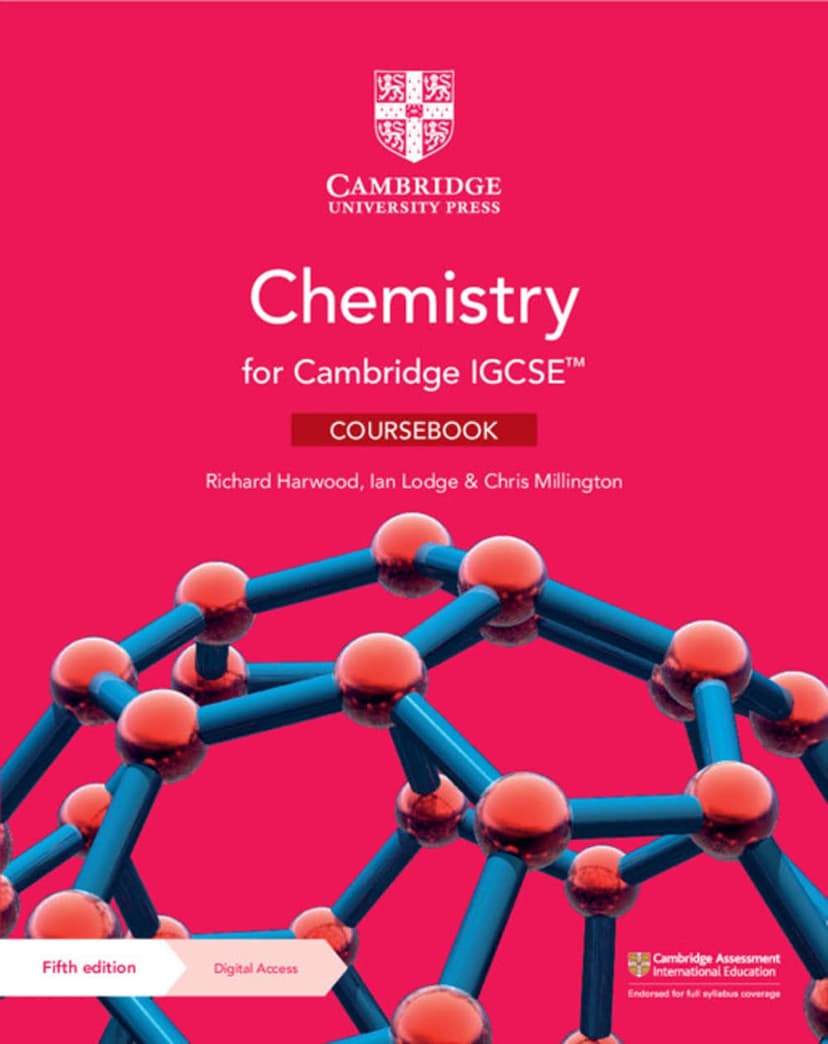 Cambridge IGCSE Chemistry Coursebook Fifth edition