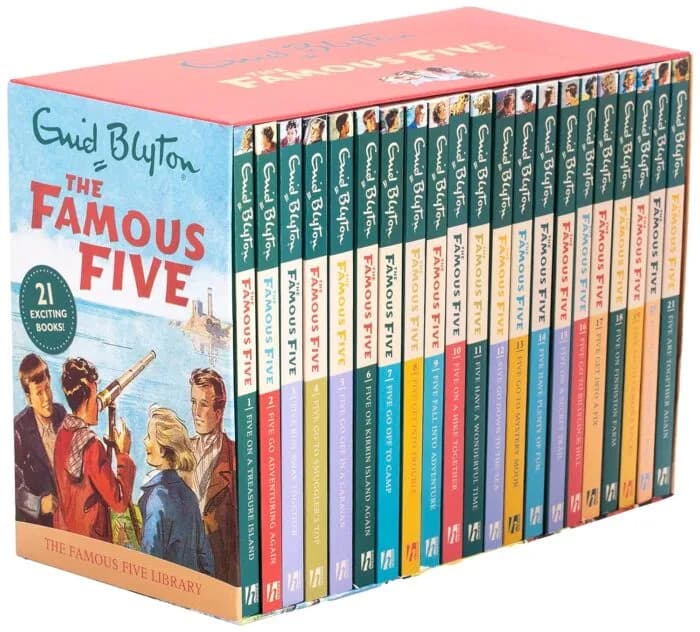 Famous Five Series, 21 Books Box Collection