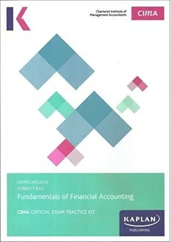 BA3 (Fundamentals of Financial Accounting)-Kaplan