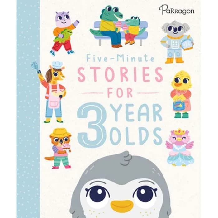 Five-Minute Stories for 3 Year Olds (Story Book)