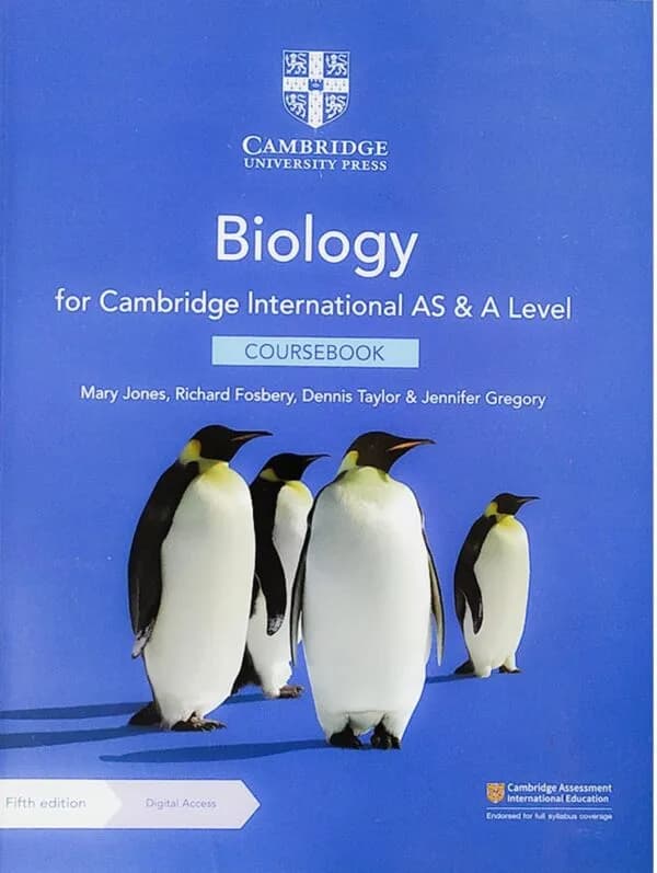 Biology Coursebook – Cambridge International AS and A Level, 5th Ed, Offset Color