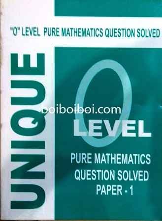 Pure Math P1 Question Worked Solution for Edexcel O Level by Unique Coaching