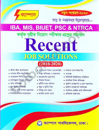 Recent Job solution-Campus Publications