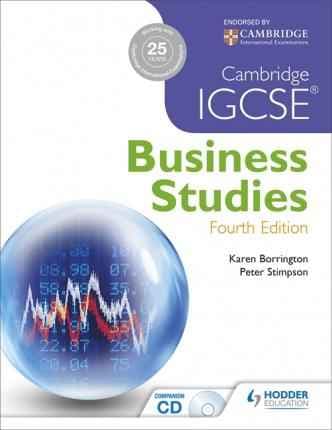 Cambridge IGCSE Business Studies Latest edition (Hodder)