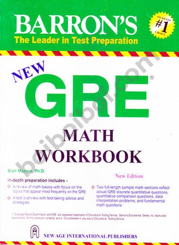 Barron’s New GRE Math Workbook