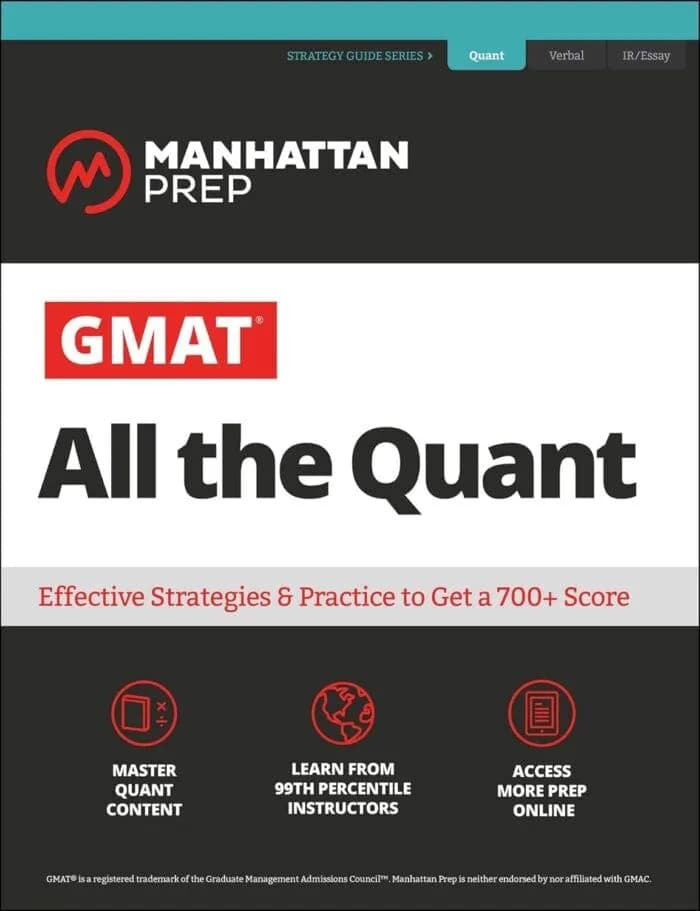 GMAT All The Quant Manhattan Prep