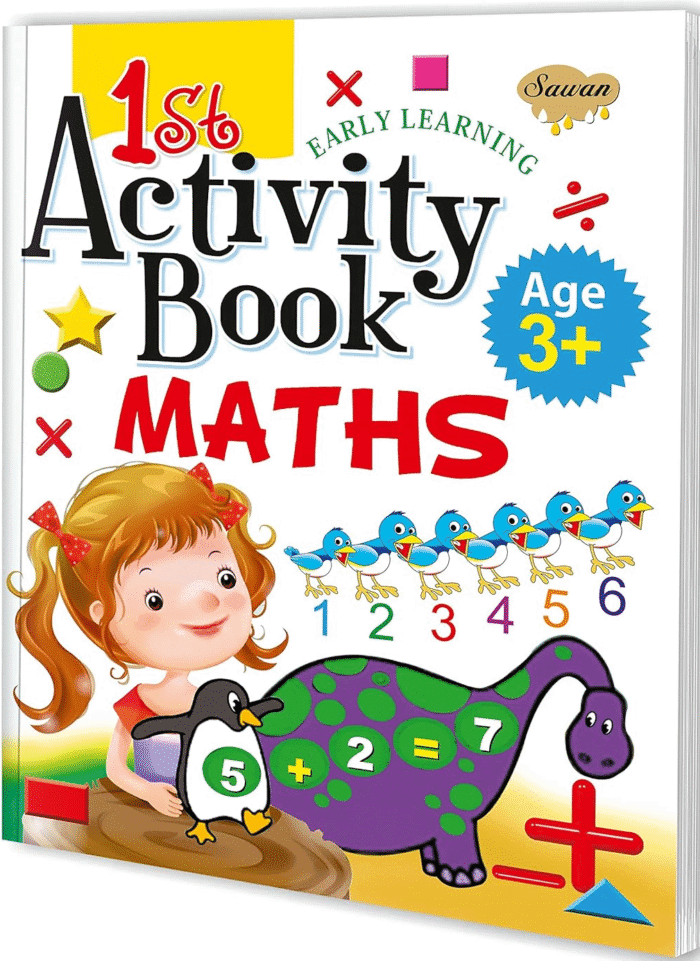 1st Activity Book-Maths 3+