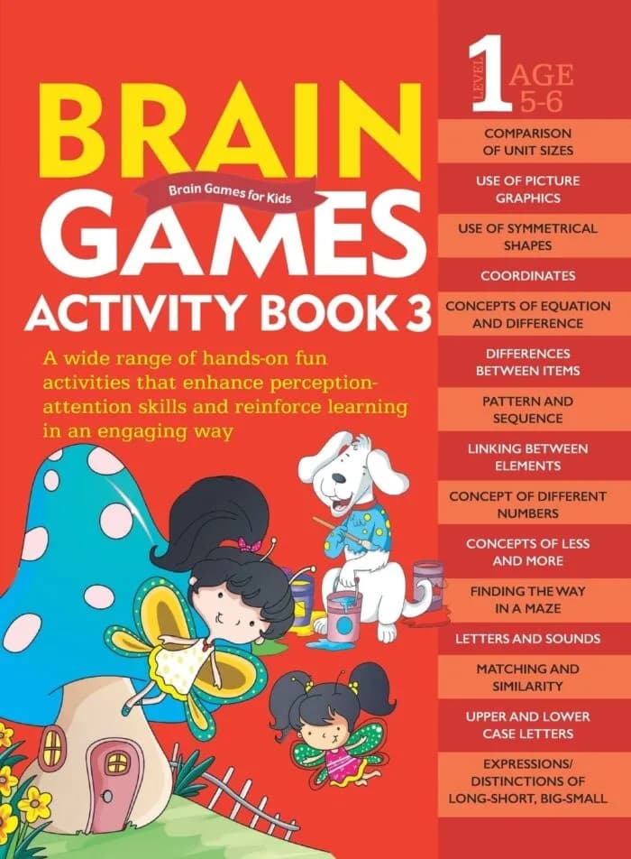 Brain Games Activity Book Level 1 : Book-3