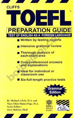 Cliff’s TOEFL Preparation Guide (English Version)