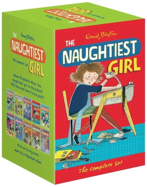 NAUGHTIEST GIRL COMPLETE BOX SET OF 10 TITLES