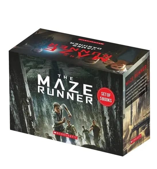 Maze Runner Box Set Of 5 Books