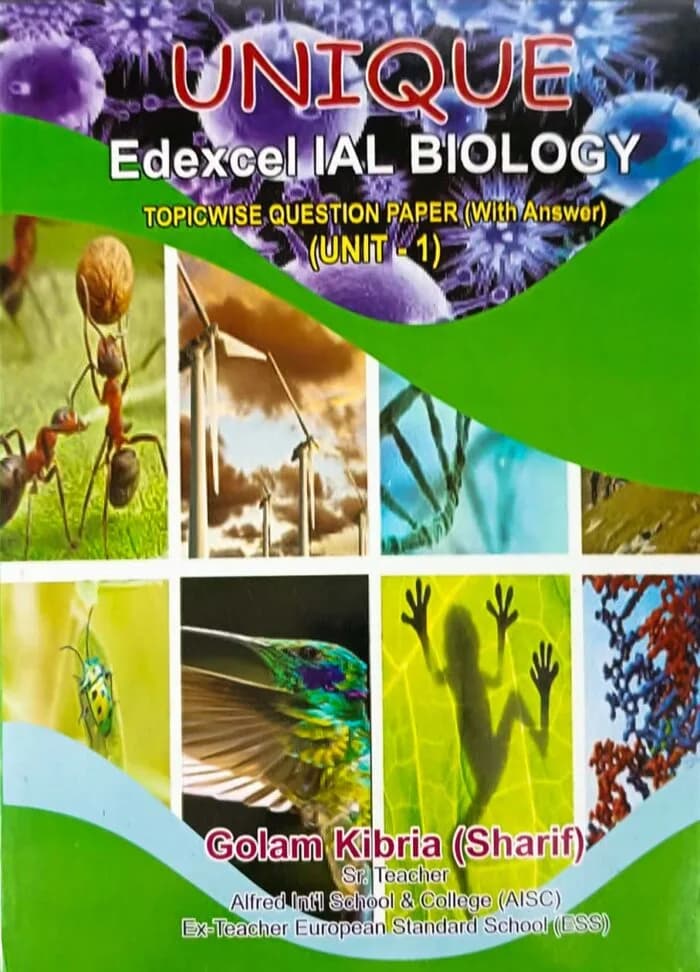 UNIQUE Edexcel IAL Biology ( Unit-1 )