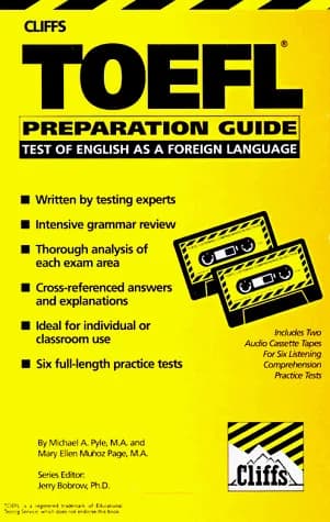 Cliffs TOEFL Preparation Guide ( White News Print )