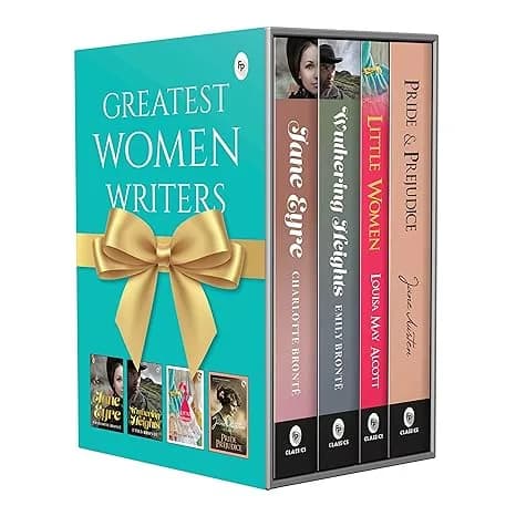 Greatest Women Writers Set of 4 Books