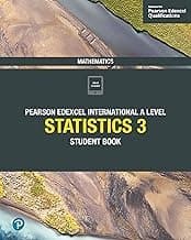 Pearson Edexcel International A Level Mathematics Statistics 3