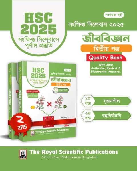 Biology 2nd Paper – HSC 2025 Short Syllabus