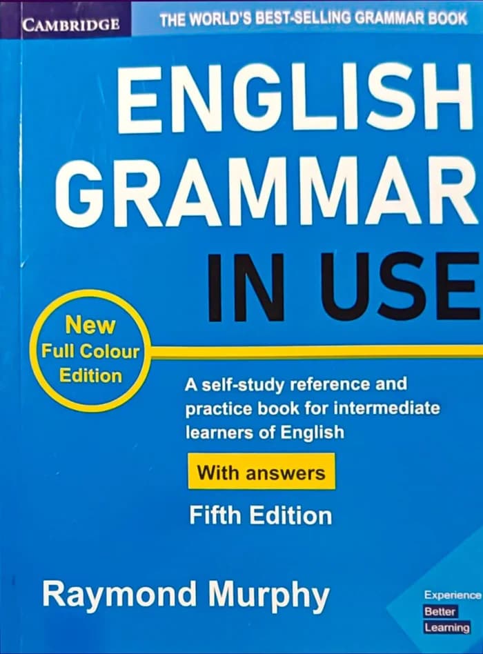English Grammar in Use ( white news print)