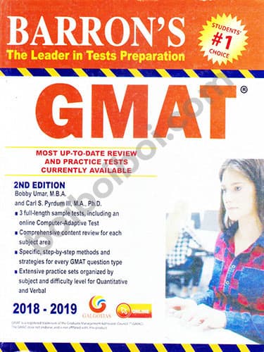 Barron’s The Leader in Test Preparation GMAT (Photocopy)